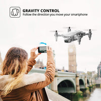 HKM-136979 Mini Drone with 1080P HD Camera and FPV, Includes Two Batteries and Accessories for Kids and Beginners