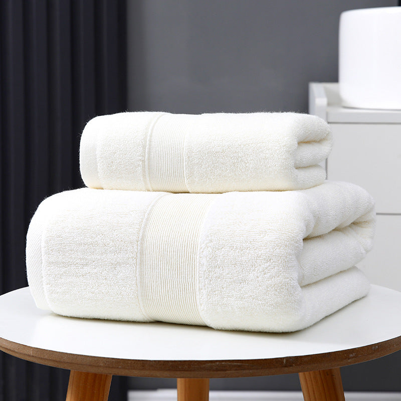 HKM-137043 Pure Cotton Quick-Drying Bath Towel - Absorbent, Soft, and Durable in Various Colors