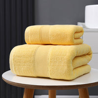 HKM-137043 Pure Cotton Quick-Drying Bath Towel - Absorbent, Soft, and Durable in Various Colors