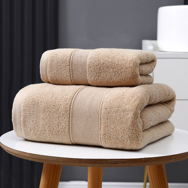 HKM-137043 Pure Cotton Quick-Drying Bath Towel - Absorbent, Soft, and Durable in Various Colors