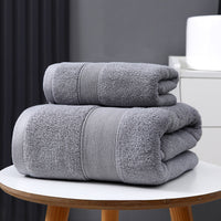 HKM-137043 Pure Cotton Quick-Drying Bath Towel - Absorbent, Soft, and Durable in Various Colors