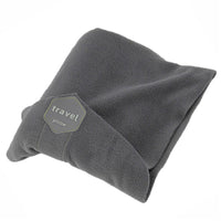 HKM-137299 U-Shaped Portable Pillow for Travel and Napping – Warm Fleece-Lined Neck Support for All Ages