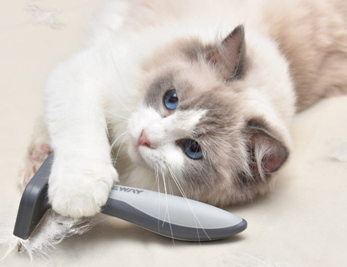 HKM-137555 Versatile Plastic Pet Comb for Cats and Dogs