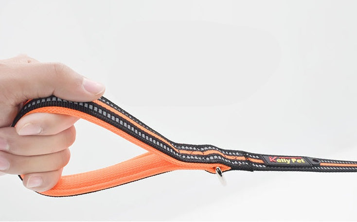 HKM-137619 Nylon Assisted Retractable Dog Leash in Multiple Colors for All Seasons