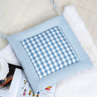 HKM-137683 Lattice Stitch Cotton and Linen Cushion - Modern Design in Various Colors