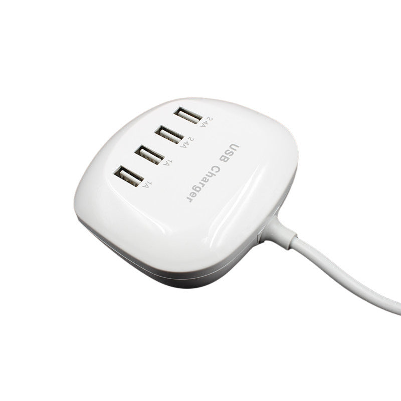 HKM-137683 Universal USB Wall Charger - 220V Input, 5V Output, 2400mA for iPhone, iPad, Camera and More