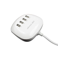 HKM-137683 Universal USB Wall Charger - 220V Input, 5V Output, 2400mA for iPhone, iPad, Camera and More
