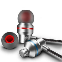HKM-137683 Wired In-Ear Headphones with Microphone and 3.5mm Plug for Universal Mobile Devices
