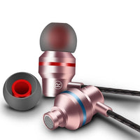 HKM-137683 Wired In-Ear Headphones with Microphone and 3.5mm Plug for Universal Mobile Devices