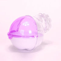 HKM-137811 Acrylic Hamster Bathroom Cage Box in Blue/Pink – Compact and Easy to Clean