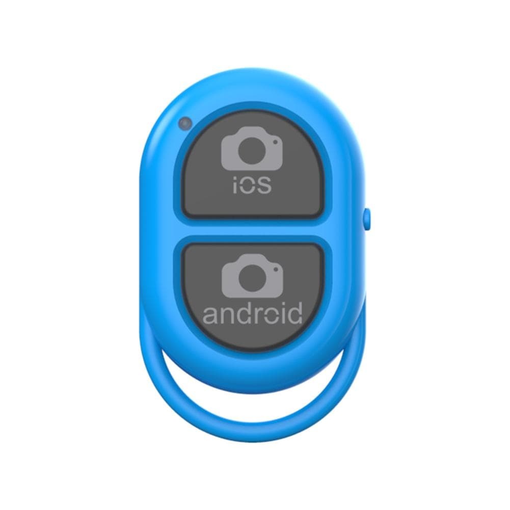 HKM-138131 Bluetooth Remote Camera Shutter for Smartphones – 10m Wireless Range – Available in Sky Blue, Pink, White, Black