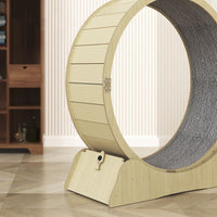 HKM-138131 Silent Cat Fitness Treadmill with Circular Running Pad - Eco-Friendly High Fiber Construction