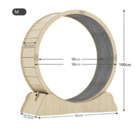 HKM-138131 Silent Cat Fitness Treadmill with Circular Running Pad - Eco-Friendly High Fiber Construction