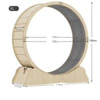 HKM-138131 Silent Cat Fitness Treadmill with Circular Running Pad - Eco-Friendly High Fiber Construction