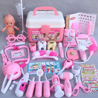 HKM-138451 39-Piece Educational Doctor Play Set for Kids Aged 2-7, Includes Dental Tools, ABS Plastic, Unisex