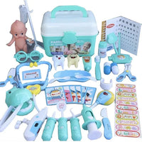 HKM-138451 39-Piece Educational Doctor Play Set for Kids Aged 2-7, Includes Dental Tools, ABS Plastic, Unisex