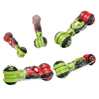 HKM-138771 2.4G 1/14 High-Speed Double-Sided Remote Control Stunt Car with 360-Degree Rotation for Indoor and Outdoor Fun