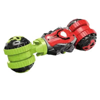 HKM-138771 2.4G 1/14 High-Speed Double-Sided Remote Control Stunt Car with 360-Degree Rotation for Indoor and Outdoor Fun
