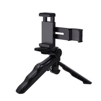HKM-138835 Mobile Phone Holder with Folding Tripod Stand - Black