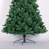 HKM-138899 6-Foot PVC Artificial Christmas Tree with 1000 Branch Tips and Foldable Metal Stand