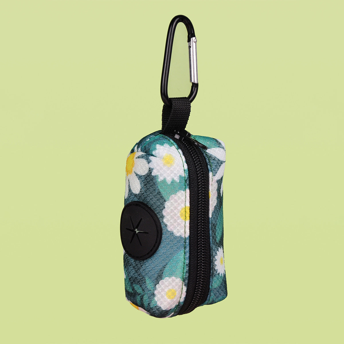HKM-138963 Pet Travel Waste Bag Dispenser with Storage for Dog Walking - Thick Polyester Design