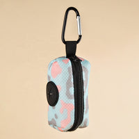 HKM-138963 Pet Travel Waste Bag Dispenser with Storage for Dog Walking - Thick Polyester Design