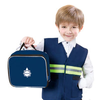 HKM-139027 Police Role Play Set for Kids with Uniform, Walkie-talkie, Handcuffs, and Whistle
