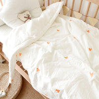 HKM-139091 Cotton Water-Washing Embroidered Baby Quilt - Various Sizes Available