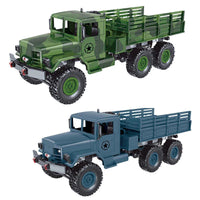 HKM-139347 6WD Remote Control Military Climbing Vehicle - 1:16 Off-Road RC Truck for Ages 5 and Up
