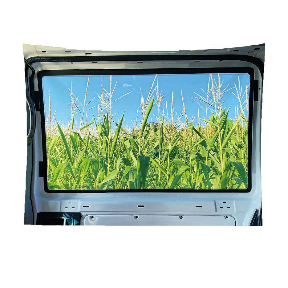 HKM-139475 Window Scenery Background Cloth, Polyester - Various Sizes & Colors