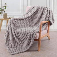 HKM-139923 Children's Cozy Soft Plaid Blanket - Various Sizes and Colors in Polyester Fabric