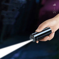 HKM-139987 Cylindrical Bluetooth Headset V5.2 with 35 Hours Music Time and Charging Case
