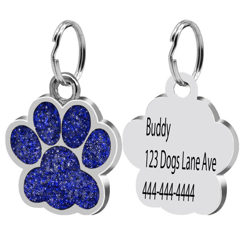 HKM-140115 Personalized Stainless Steel Custom Dog Tag Keychain for Pet Lovers