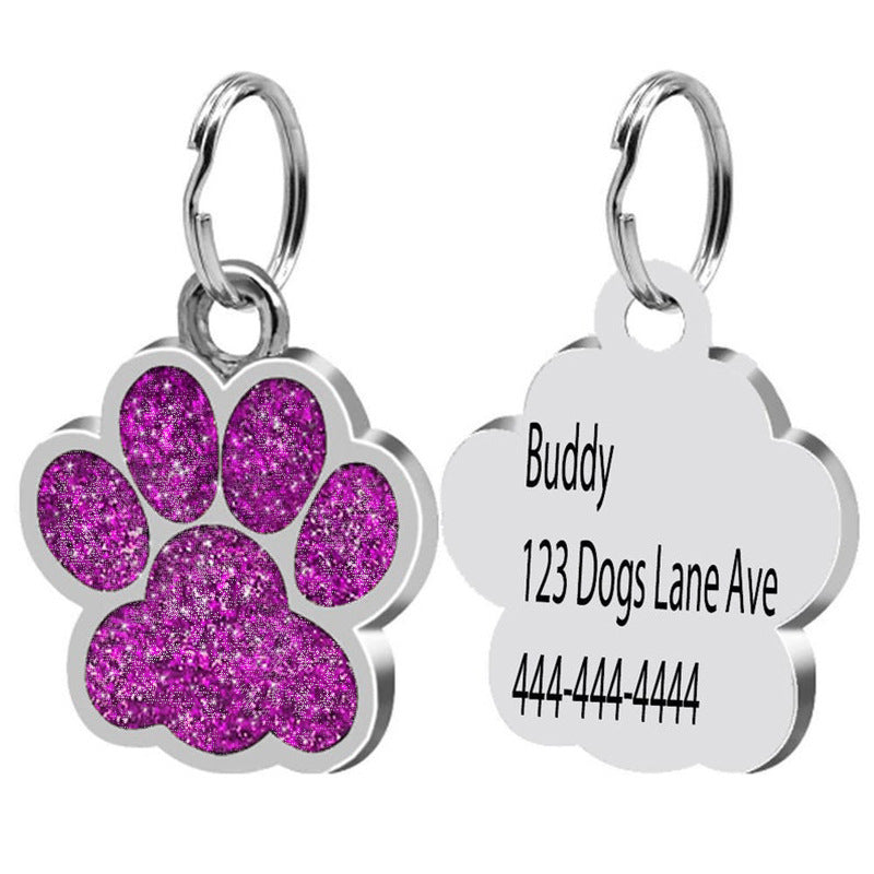 HKM-140115 Personalized Stainless Steel Custom Dog Tag Keychain for Pet Lovers