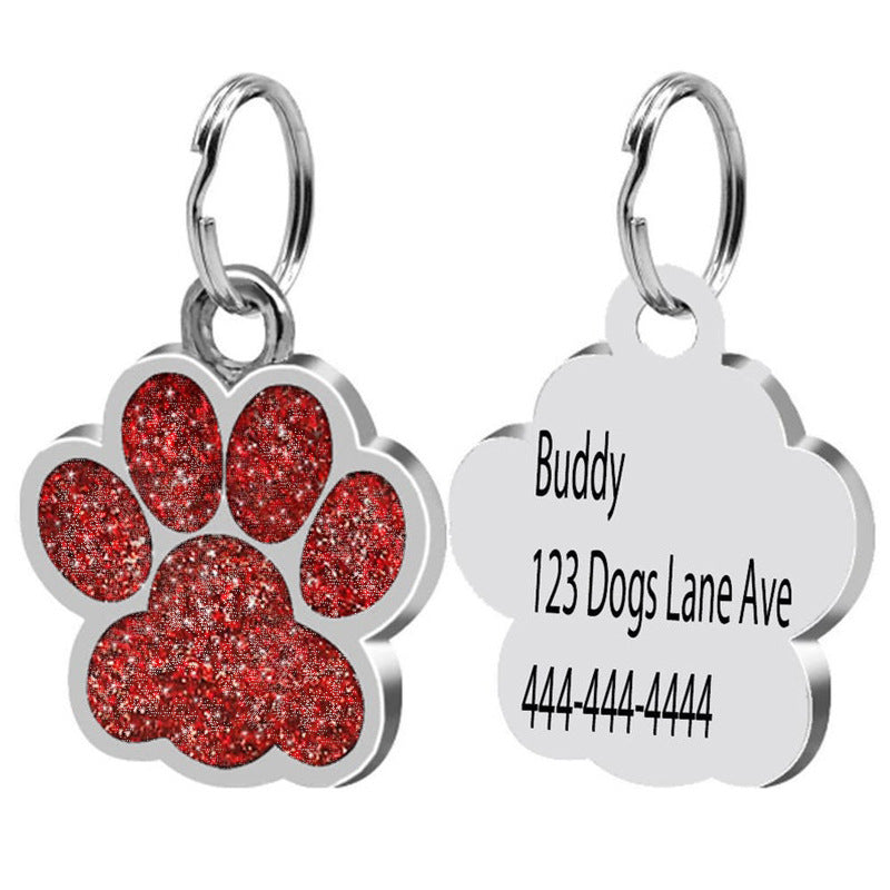 HKM-140115 Personalized Stainless Steel Custom Dog Tag Keychain for Pet Lovers