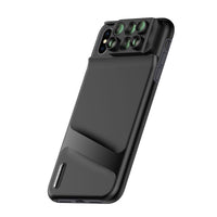 HKM-140179 Protective TPU Mobile Phone Case with Wide-Angle, Macro, and Fisheye Lens for Enhanced Photography