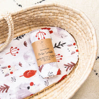 HKM-140243 Cotton Baby Gauze Wrapper with Cartoon Designs and Startle Blanket