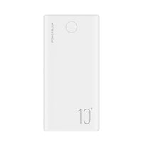 HKM-140307 Large-Capacity Portable Power Bank for Mobile Devices - Polymer Lithium Ion Battery, Soft Case Design, Plastic Shell