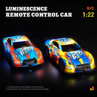 HKM-140499 RC 1:22 Scale Simulation Remote Control Racing Car - 4 Channel High-Speed Toy for Kids