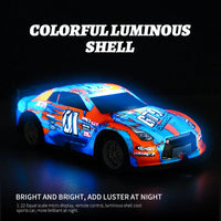 HKM-140499 RC 1:22 Scale Simulation Remote Control Racing Car - 4 Channel High-Speed Toy for Kids