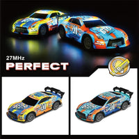 HKM-140499 RC 1:22 Scale Simulation Remote Control Racing Car - 4 Channel High-Speed Toy for Kids