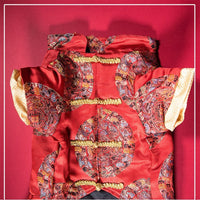 HKM-140691 Dog Tang Dress for Weddings and New Year Celebrations - Cotton Material, Multiple Sizes Available