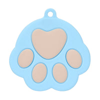 HKM-140755 Silicone Dog Paw Can Lid in Pink, White, and Light Blue - Perfect Pet Accessory