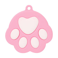 HKM-140755 Silicone Dog Paw Can Lid in Pink, White, and Light Blue - Perfect Pet Accessory