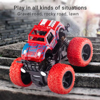 HKM-140883 Inertia 4WD Off-Road Monster Truck Toy for Kids - Friction Powered, 1:32 Scale, Durable Plastic