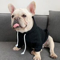HKM-140883 Trendy Fleece Hooded Sweater for Small Dogs - Stylish & Comfortable