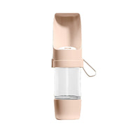 HKM-140947 Portable Dog Water Bottle with Foldable Bowl for Outdoor Activities, 450ml Capacity