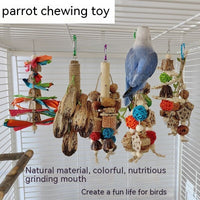 HKM-141011 Parrot Chew Toys and Bird Stand Rod for Small Pets - Safe Non-Toxic Chewing Supplies