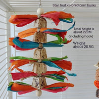 HKM-141011 Parrot Chew Toys and Bird Stand Rod for Small Pets - Safe Non-Toxic Chewing Supplies