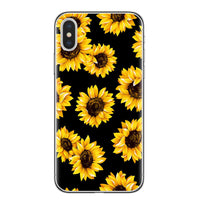 HKM-141331 Sunflower Painted TPU Phone Case – Durable and Stylish Protection